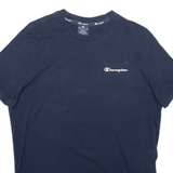CHAMPION Mens T-Shirt Blue S