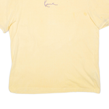 KARL KANI Mens T-Shirt Yellow M