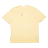 KARL KANI Mens T-Shirt Yellow M