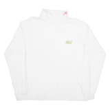 CHASE AUTHENTICS 24 Mens T-Shirt White Long Sleeve Roll Neck L