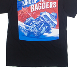 MOTO AMERICA King Of The Baggers Mens T-Shirt Black USA M