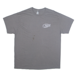 GILDAN Adirondack Nationals Mens T-Shirt Grey USA XL