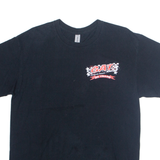 GILDAN Gat Racing Mens T-Shirt Black USA L