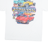 ALSTYLE Powerama Motoring Expo Mens T-Shirt White USA L