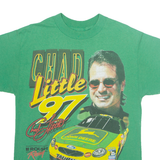 Chad Little 97 Nascar Mens T-Shirt Green USA M