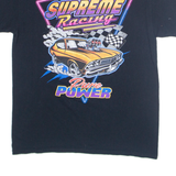 DOM Supreme Racing Mens T-Shirt Black USA M