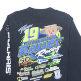 GILDAN Tommie Bauer Mens T-Shirt Black Long Sleeve USA M