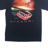 WINNERS CIRCLE Nascar Stewart Mens T-Shirt Black USA M