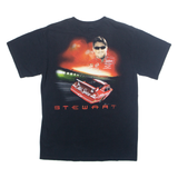 WINNERS CIRCLE Nascar Stewart Mens T-Shirt Black USA M