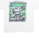 PORT AND COMPANY Mark Forni Mens T-Shirt White USA L