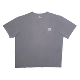 CARHARTT Mens T-Shirt Grey XL