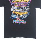 DOM Supreme Racing Mens T-Shirt Black USA M