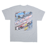 GILDAN Muches Racing Mens T-Shirt Grey USA L