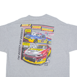 NASCAR The Biggest And Baddest Mens T-Shirt Grey USA 2XL