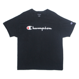 CHAMPION Mens T-Shirt Black XL