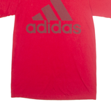 ADIDAS Mens T-Shirt Red S