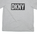 DKNY Mens T-Shirt Grey L
