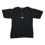BASIC Mens T-Shirt Black L