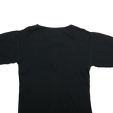 BASIC Mens T-Shirt Black L