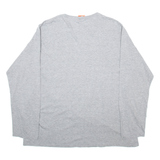 THE SIMPSONS Mens T-Shirt Grey Long Sleeve 2XL