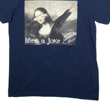 GILDAN Womens T-Shirt Blue M