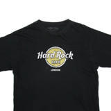 HARD ROCK CAFE London Womens T-Shirt Black XL
