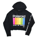 FBSISTER Hooded Womens T-Shirt Black Long Sleeve L