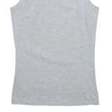 GILDAN Womens Vest Grey Sleeveless S