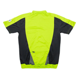 JACK WOLFSKIN Mens Jersey Green 1/2 Zip M