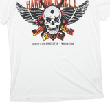 STITCH & SOUL Mens Band T-Shirt White XL