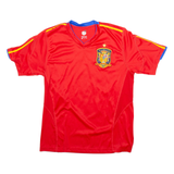 Spain World Cup Mens Football Shirt Jersey Red S