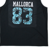 NATH COLLECTION Mallorca Womens Vest Black Sleeveless 2XL