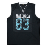 NATH COLLECTION Mallorca Womens Vest Black Sleeveless 2XL
