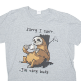 GILDEN Mens T-Shirt Grey M