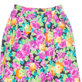 SHERIDAN SQUARE Womens A-Line Skirt Pink Midi Floral L
