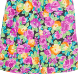 SHERIDAN SQUARE Womens A-Line Skirt Pink Midi Floral L