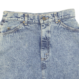 LEE Womens Mini Skirt Blue Short 90s Denim S