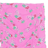ZARA Womens Bandage Skirt Pink Short Floral XS