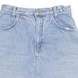 BENETTON United Colours Of Womens Mini Skirt Blue Short Denim S