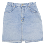 BENETTON United Colours Of Womens Mini Skirt Blue Short Denim S