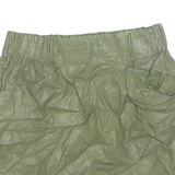 ZARA Womens Mini Skirt Green Short S
