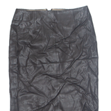 ZARA Womens Pencil Skirt Black Knee Length S