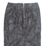 ZARA Womens Pencil Skirt Black Knee Length S