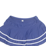Womens Skort Skirt Blue Short L