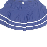 Womens Skort Skirt Blue Short L