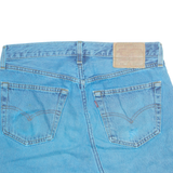 LEVI'S Cut Off 501 Womens Mini Skirt Blue Short Denim M
