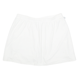 NIKE Stretch Courts Club Womens Skort Skirt White Short XL