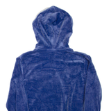 FILA Velour Womens Blue Hoodie S