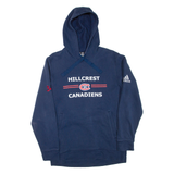 ADIDAS Hillcrest Canadiens Mens Blue Hoodie M