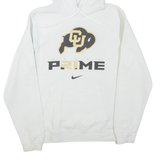 NIKE Mens White Hoodie S